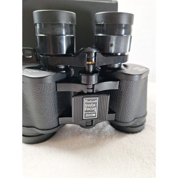 Bushnell 7-15x35 Binoculars, Lens Covers w/Case, Vtg - Picture 2 of 14